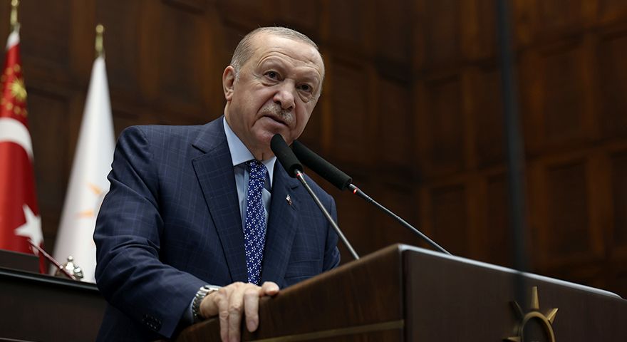 Erdoğan AK Parti grup toplantısında siyaset dilini ve sel çalışmalarını anlattı