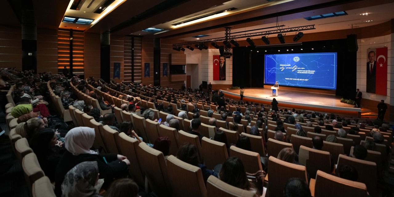 MEB, "Söz Varlığı Bilgi Ağı" projesini tanıttı