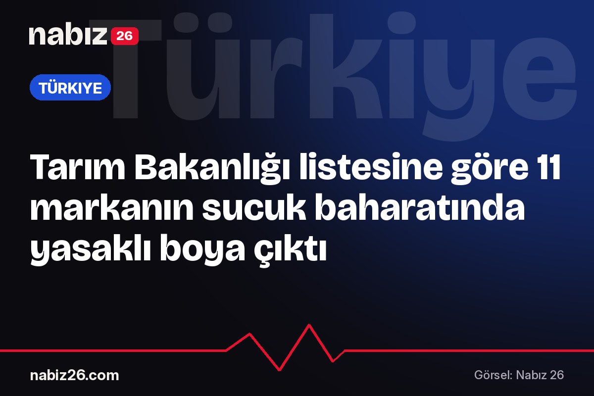 Tarım Bakanlığı listesine göre 11 markanın sucuk baharatında yasaklı boya çıktı
