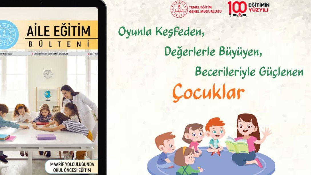 MEB'in Ekim ayı Aile Eğitim Bülteni yayımlandı: Okul öncesi eğitim temalı